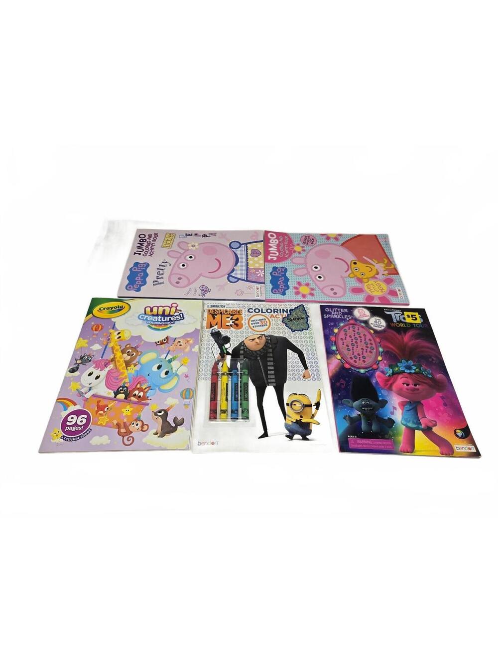 Lot Of 5 New coloring books